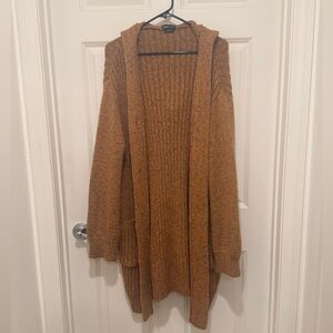 Prana - Cozy Mustard Yellow - Knit Cardigan Button Down Sweater - Oversized